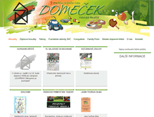 Tablet Screenshot of domecekvalmez.cz
